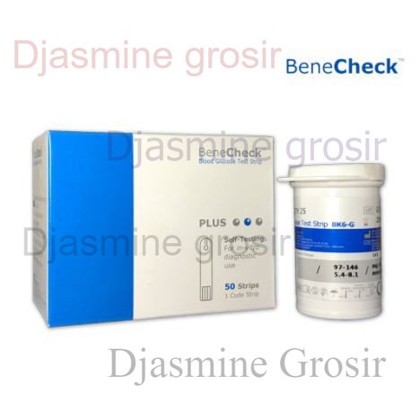 Strip BeneCheck PLUS Gula Darah / Strip Benecheck Plus Glucose