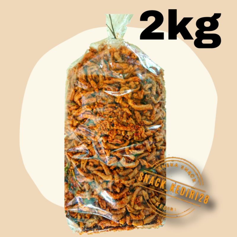 

Keripik Usus Pedas Daun Jeruk 2kg