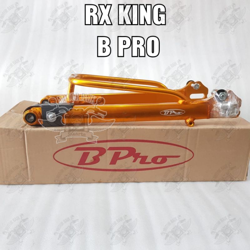 B Pro Original Swing Arm Lengan Ayun RX King Stabilizier Aluminium Gold