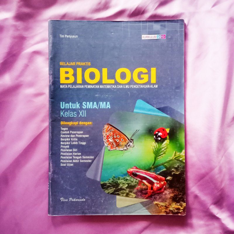 Preloved Buku Biologi Kelas 12 K13 Viva Pakarindo