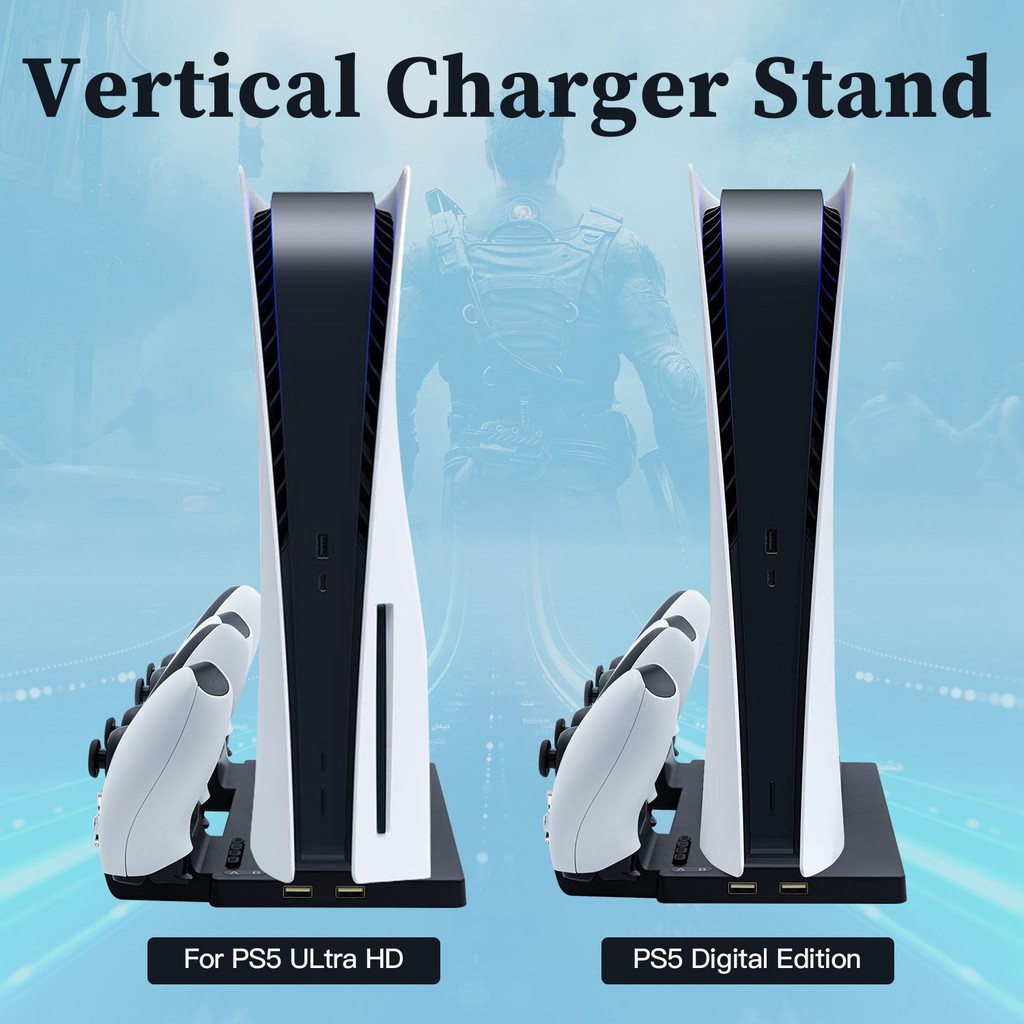 IPLAY VERTICAL CHARGER STAND FOR PS5 DE UHD (HBP-269)
