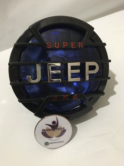 Lampu reflektor jeep h4 variasi Rx king cb vixion mega pro ninja gl tiger dll