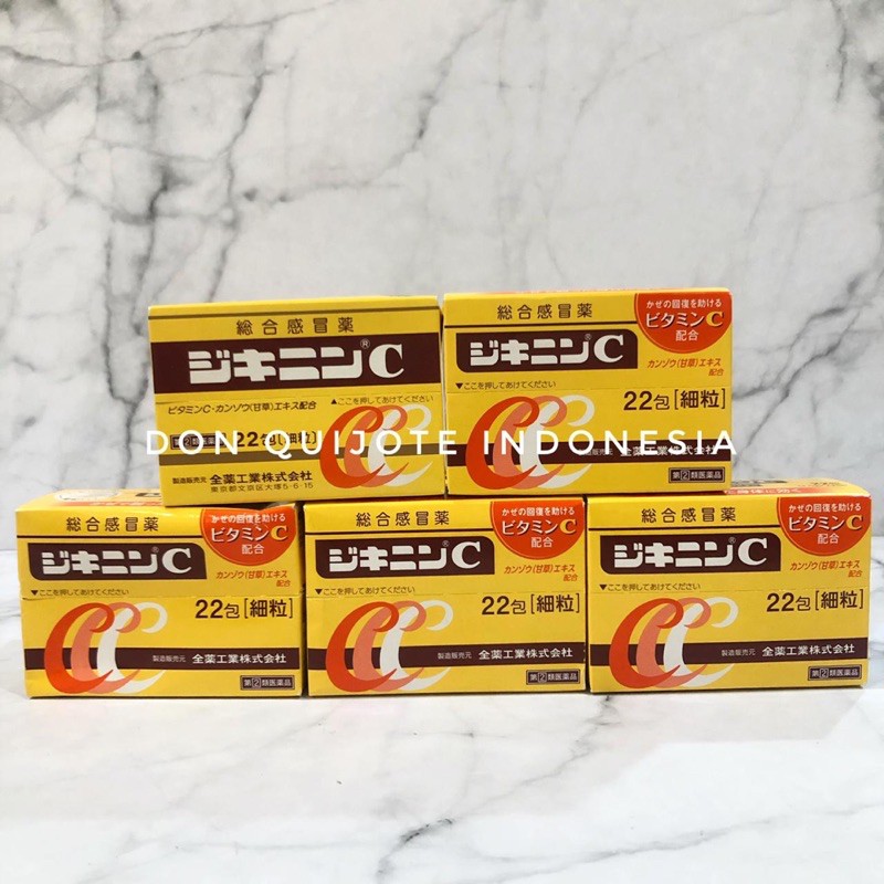 Shin Jikinin karyu C 22 sachet obat flu jepang