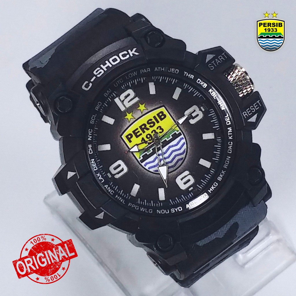 [NEW EDITION] Jam Tangan Persib Bandung Army Hitam