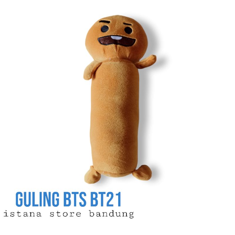 Guling Boneka BT21 BTS Unofficial Model Terbaru Bahan Yelvo Premium Murah Label SNI