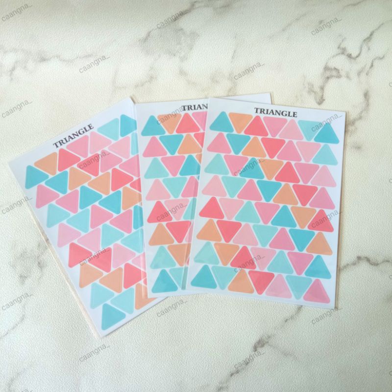 

Stiker segitiga / sticker triangle / sticker tumblr / tumblr sticker