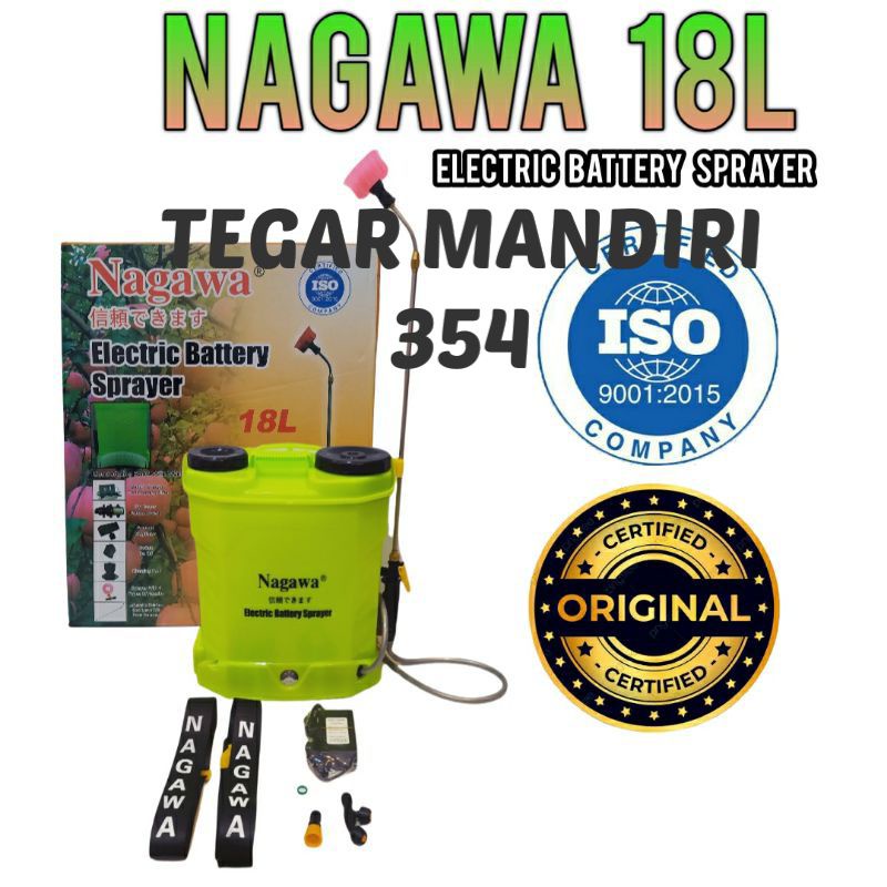 Jual TANGKI CAS NAGAWA 18L Alat Semprot Hama Nagawa 18liter Batrai ...