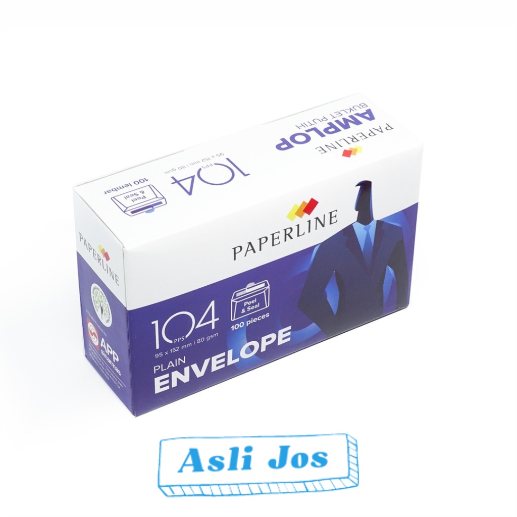 

Amplop Putih Polos Paperline 104 PPS / Amplop Surat