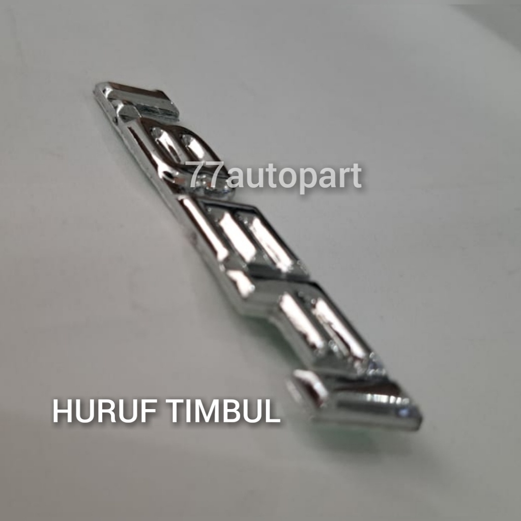 emblem logo 1.8efi untuk kijang kapsul tulisan 1.8 efi chrome