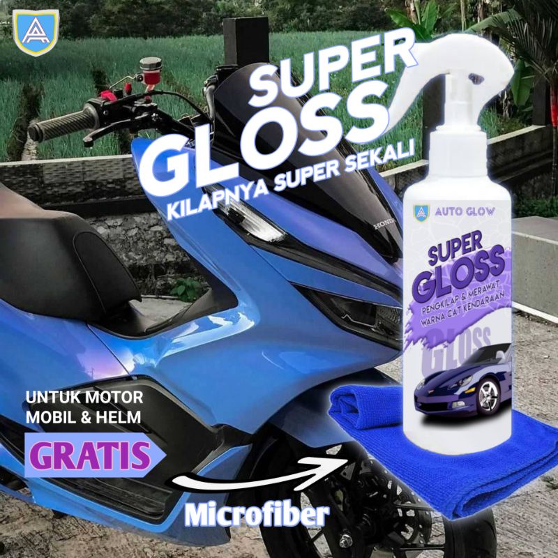 Pengkilap Super Kinclong 100ml Gratis Lap Microfiber Bayar CoD Bisa