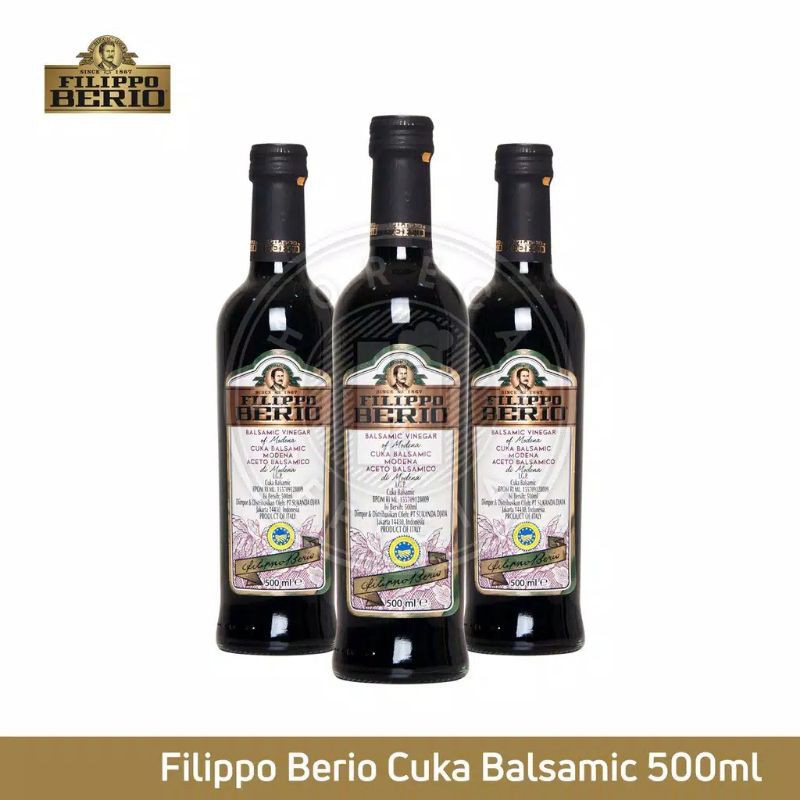 

FILIPPO BERIO BALSAMIC VINEGAR 500 ML / CUKA BALSAMIC IMPORT