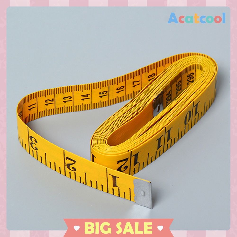 3 Meter Soft Sewing Tailor Tape Measure Body Height Metric Measuring Meter