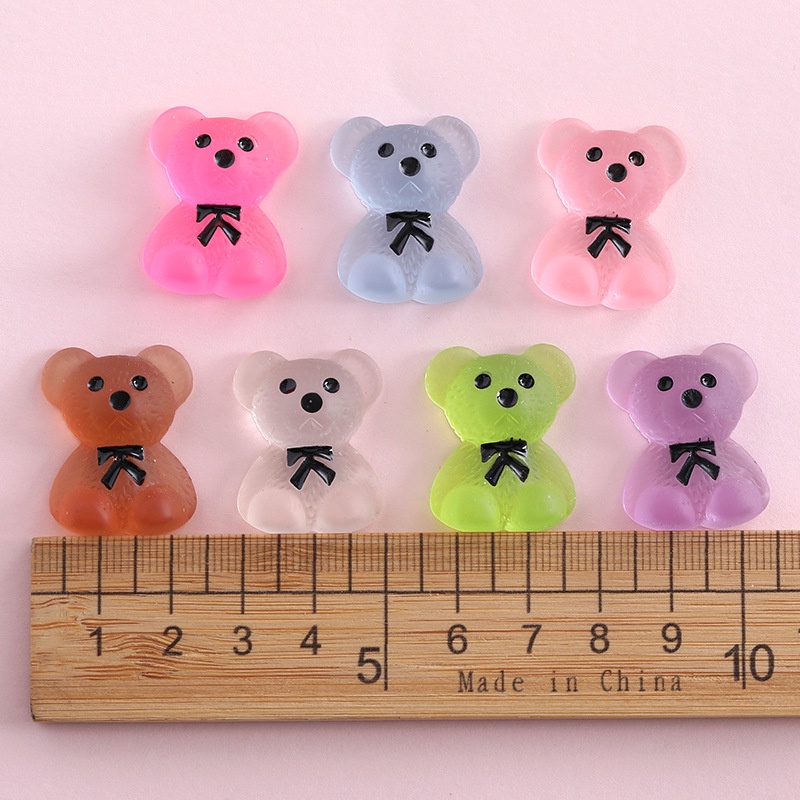 Little bear 1 Pc Aksesoris Stiker Gesper Sepatu crocs clog jibbitz diy charm pin