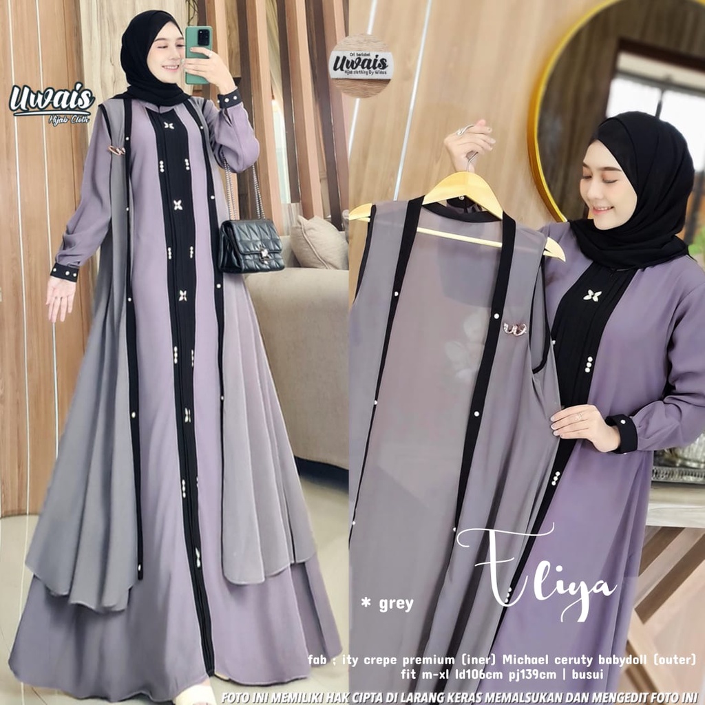 Jual Model Gamis Simple Dan Elegan Harga Terbaik Desember 2021 Shopee Indonesia