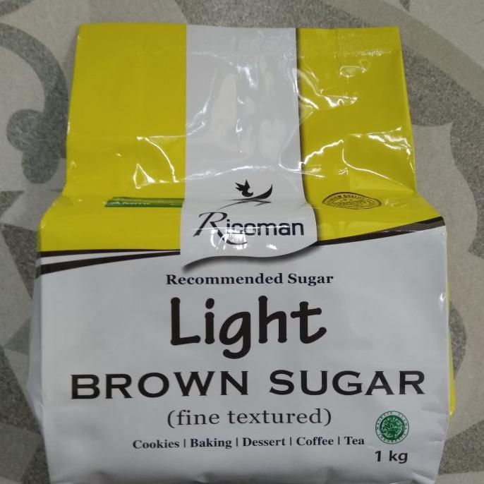 

Ricoman Light Brown Sugar 1kg