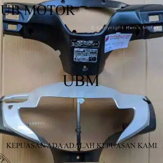 Batok kepala depan belakang/batok kepala lampu depan supra X 125 Lama 2006 merah