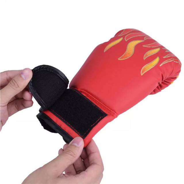 Sarung Tangan Tinju Anak Import - Boxing Gloves Karate Sanda Silat Dll