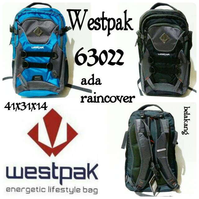 Tas ransel backpack Westpak 63022 tas punggung terbaru dan termurah