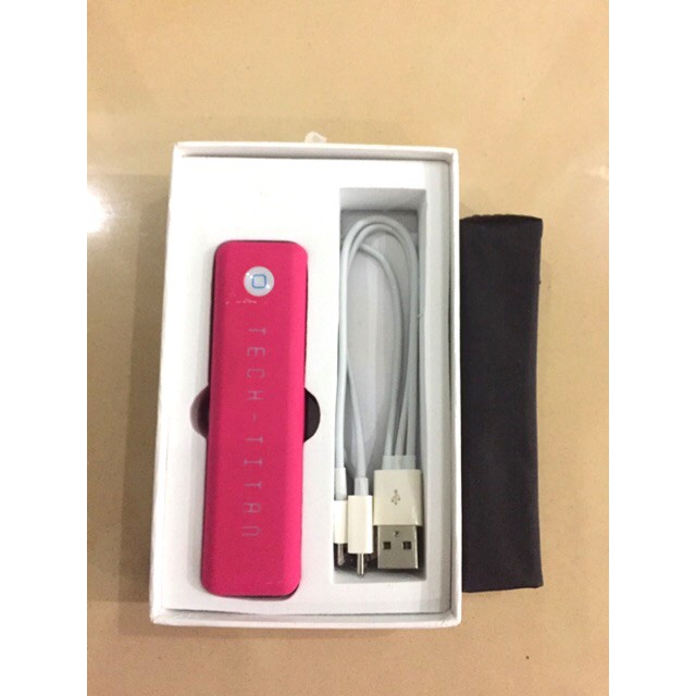 Power Bank TECH TITAN 2800mAh TT-PB2H | Powerbank dengan Laser Pointer untuk Presentasi