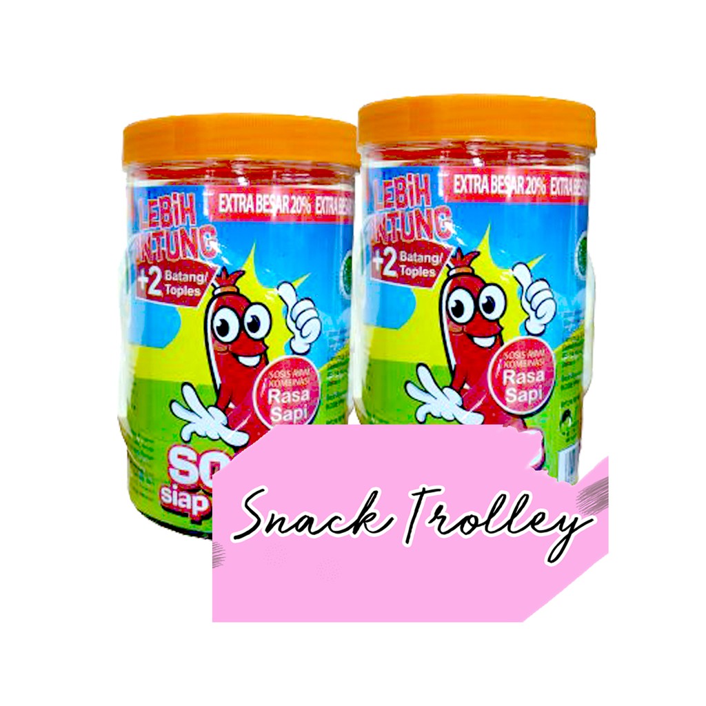 

Sosis So Nice Sapi Isi 24 pcs x 22 gr