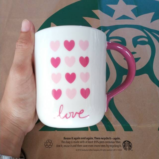 Love mug 12oz Starbucks