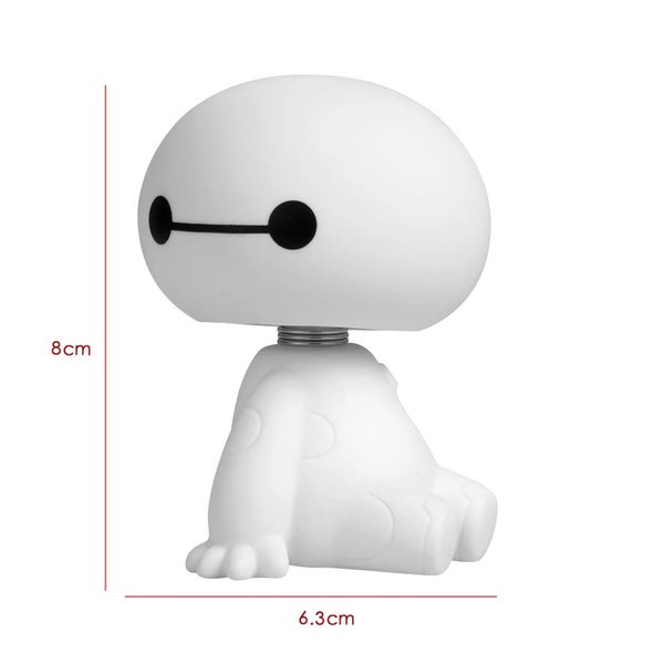 Baymax Robot Mainan Dashboard Mobil Kartun Ornament Aksesoris Interior