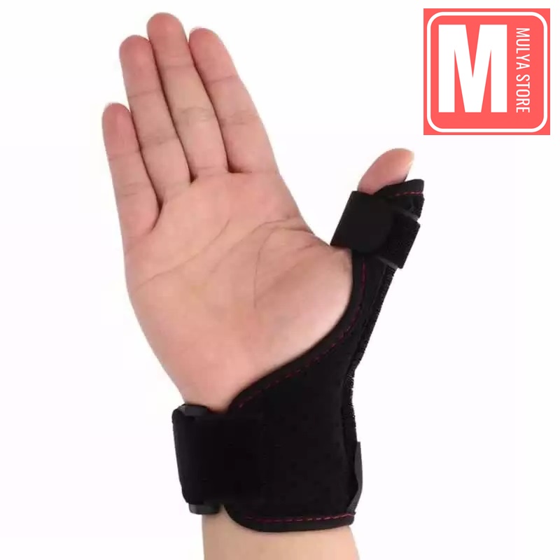 Thumb Splint Spica Support Brace Strap Jempol DeQuervain's Tenosivitis