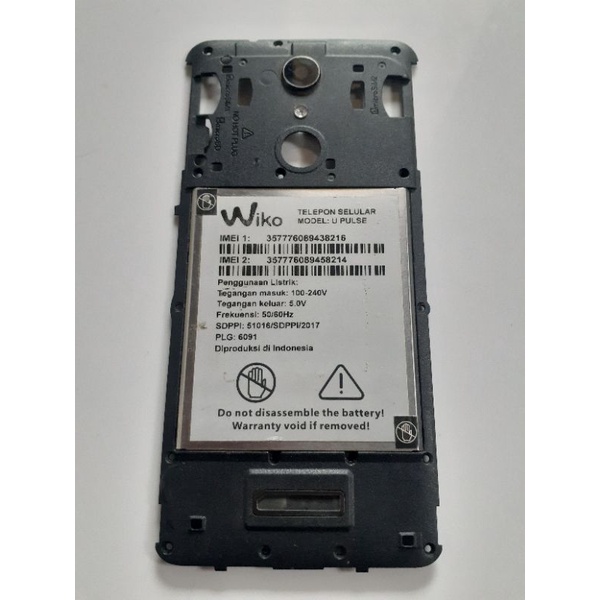 TUTUP MESIN WIKO UPULSE ORIGINAL