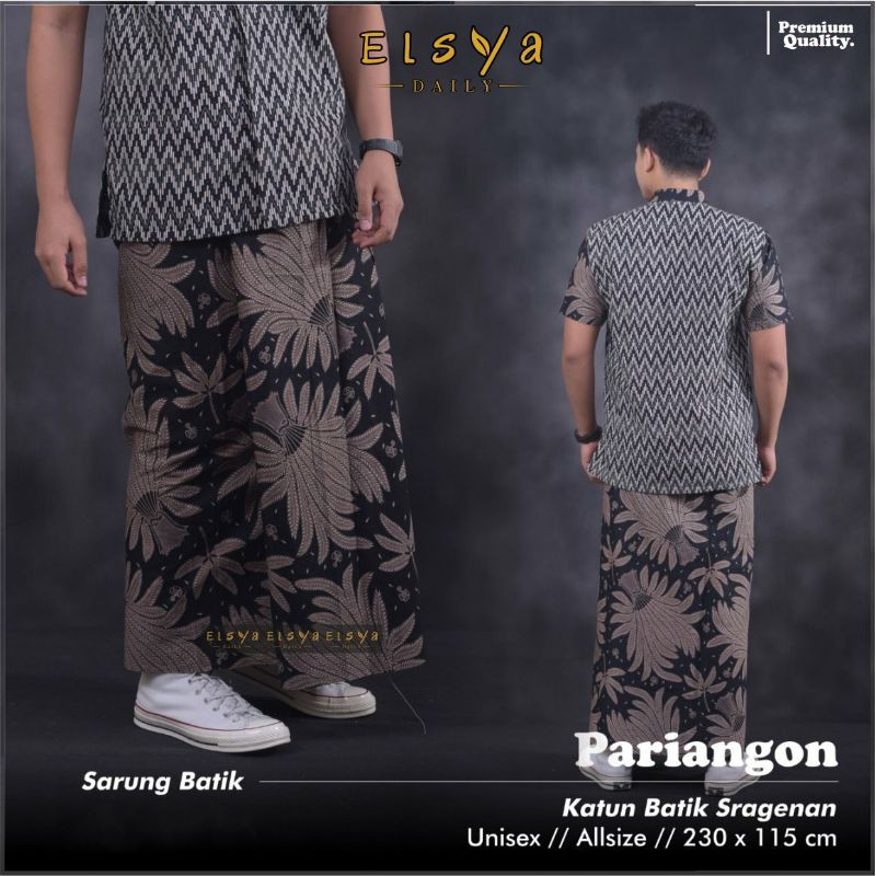 sarung batik sragenan