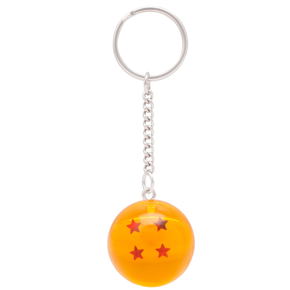 SIY  Cosplay 7 Stars Crystal Ball Keychain Keyring Pendant Gifts