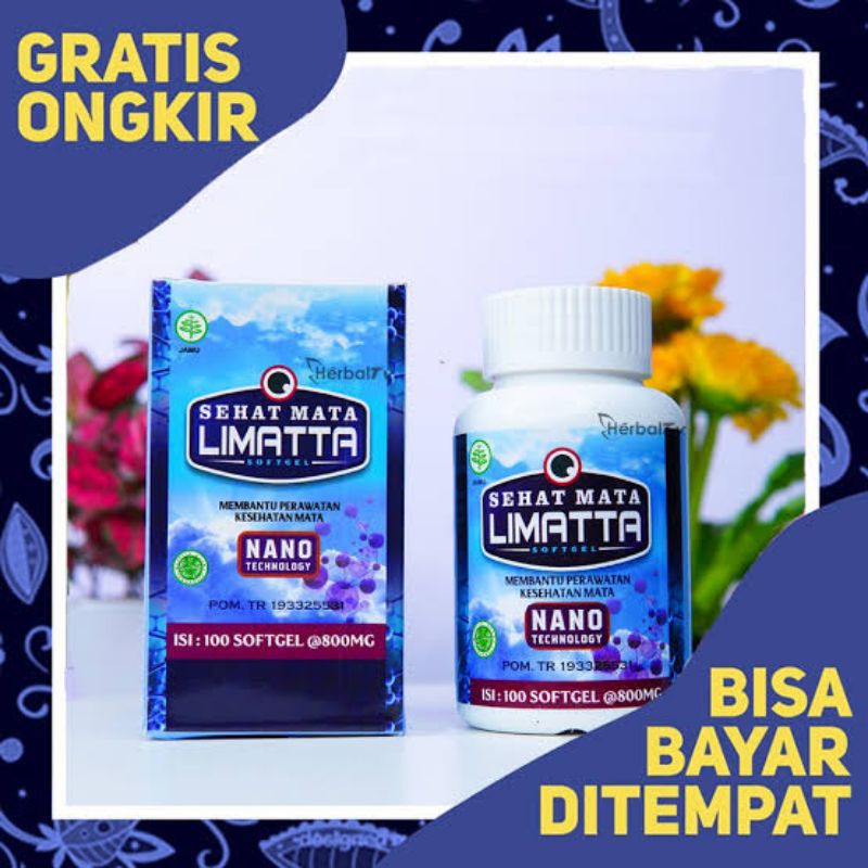 LIMATTA ASLI ORIGINAL 100% OBAT MATA MINUS | OBAT MATA GLUKOMA