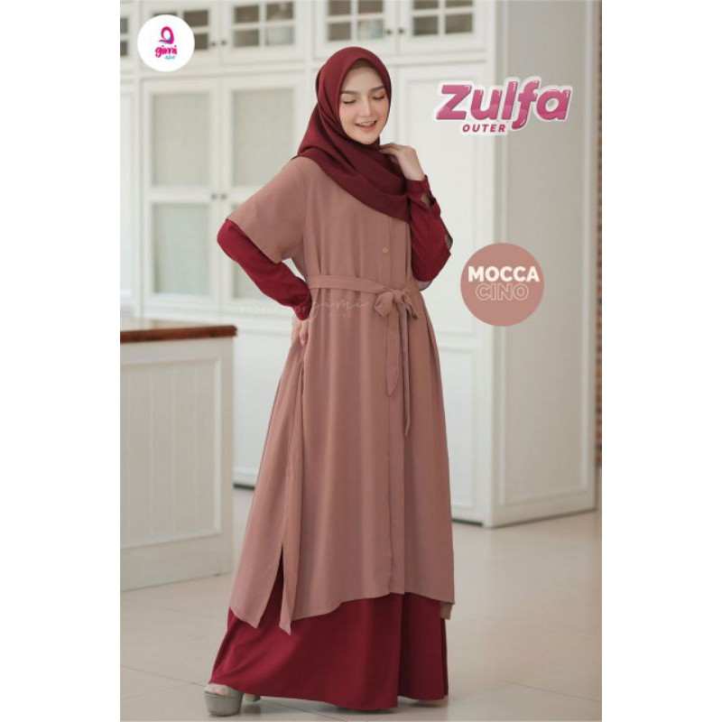 OUTER ZULFA BY GIMI HIJAB || OUTER KEKINIAN