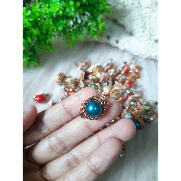 Bros Dagu Bros Kecil Bros Dagu Kecil Bros murah Peniti Bros Aksesoris Wanita Aksesoris Jilbab-Biru