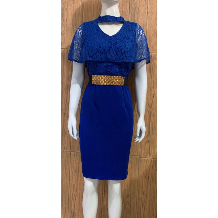 Kathryn collection #118 , DRES SPAN COKER SCUBA IMPORT PREMIUM KOMBINASI BRUKAT GLITER FREE BELT khu