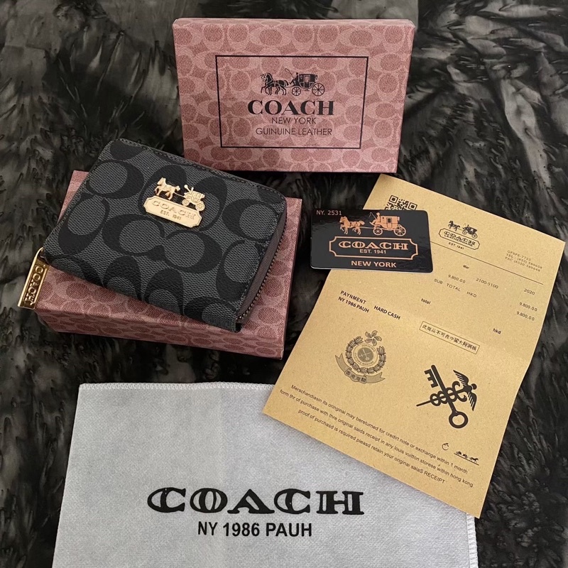 Dompet Coach Mini Import / Dompet Kartu Coach