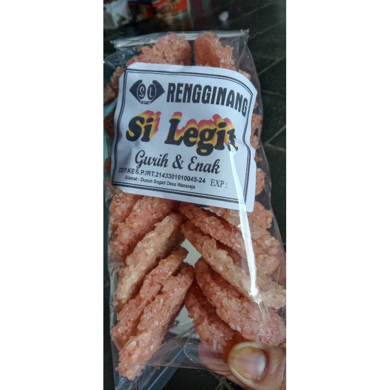 

RENGINANG KETAN /BAWANG PUTIH/TERASI