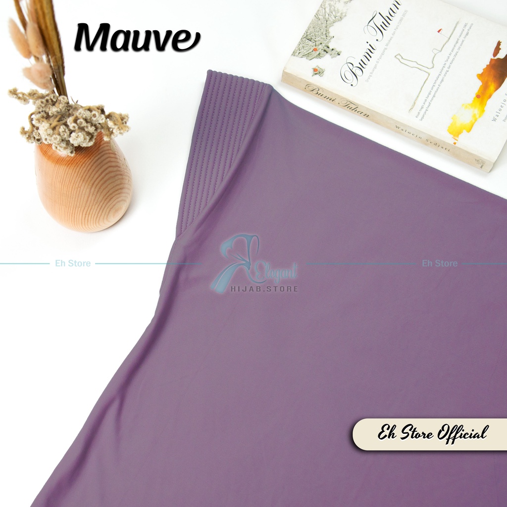 JILBAB BERGO HAMIDAH SPANDEX JERSEY PREMIUM | HIJAB SPORT I JILBAB SPORT I KERUDUNG BERGO I JILBAB INSTAN-Mauve