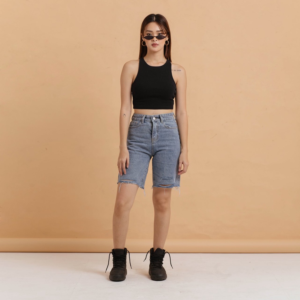 VIERLIN - Short jeans 2030