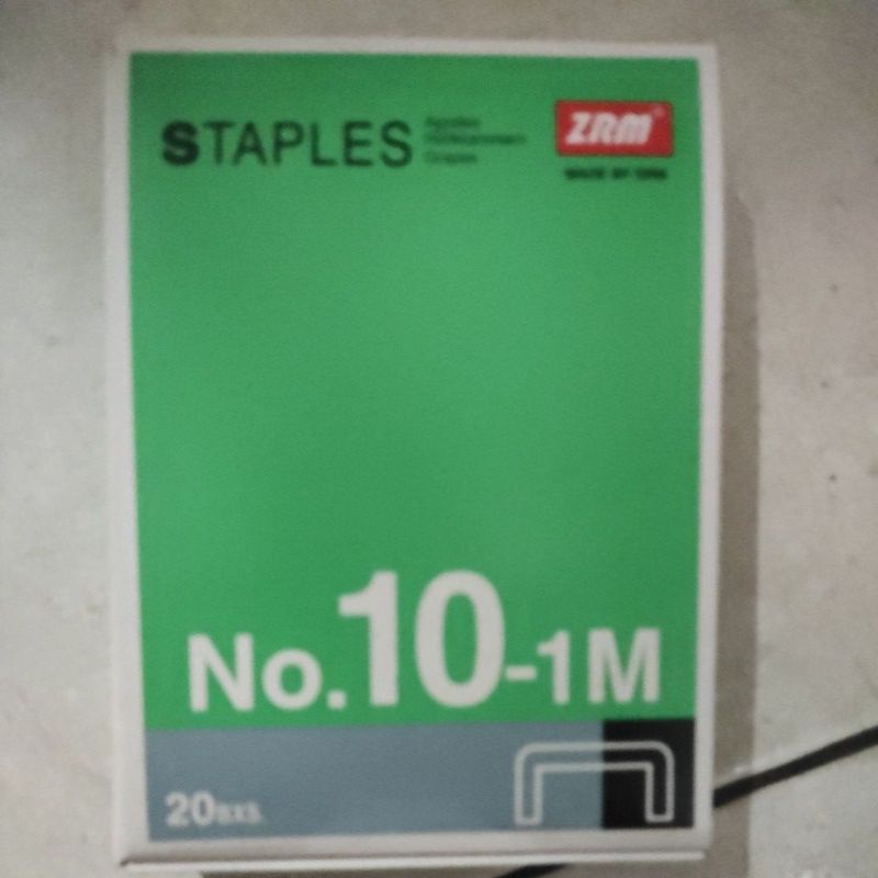 

Isi Stapless No.10 Per Box