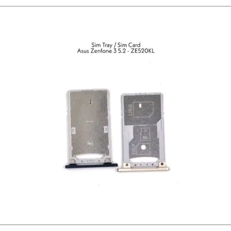 SIM TRAY - SLOT SIM - SIM HOLDER ASUS ZENFONE 3 5.2 ZE520KL Z017DB