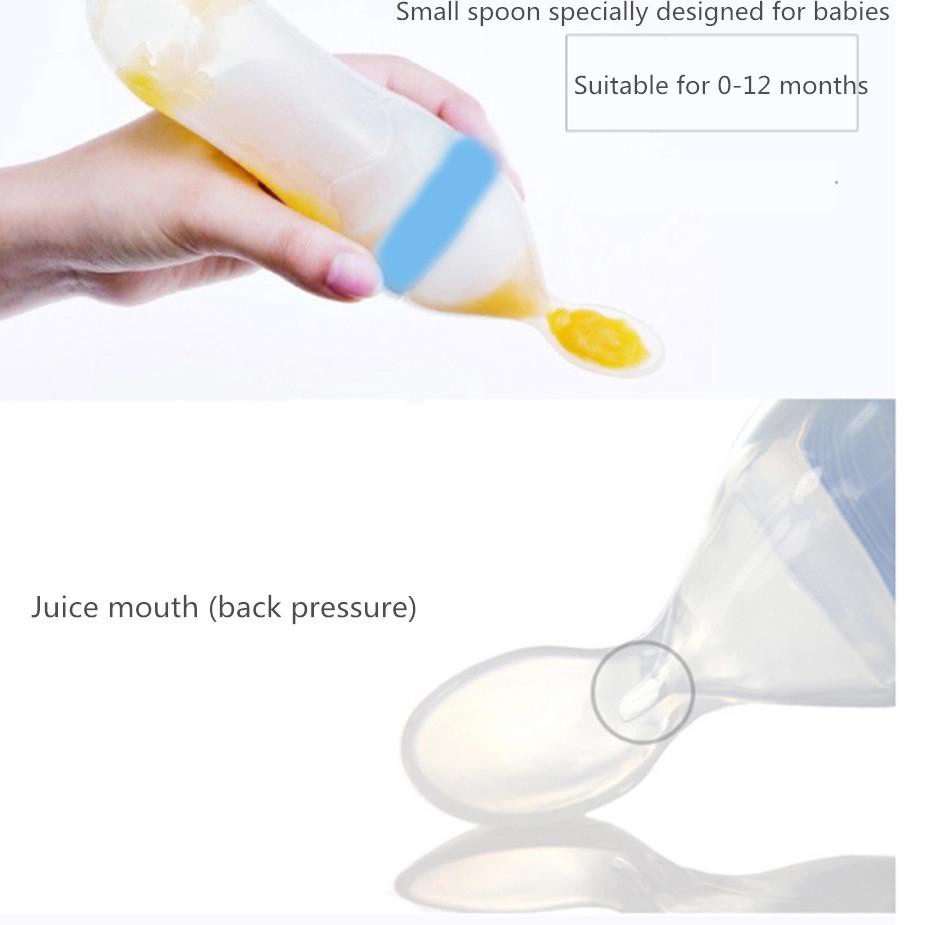 Silicone Sendok Makan Bayi/Sendok Bayi Dispenser /C 50