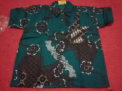 Hem Batik Anak Keren Tosca Bahan Katun Premium Adem Murah