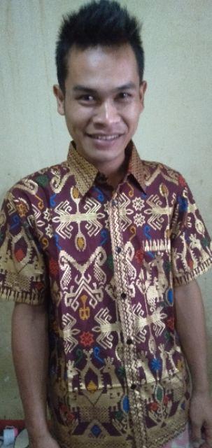 Couple Batik Dress Wanita Natalia Sarimbit Famili Seragam Keluarga Baju Anak Murah