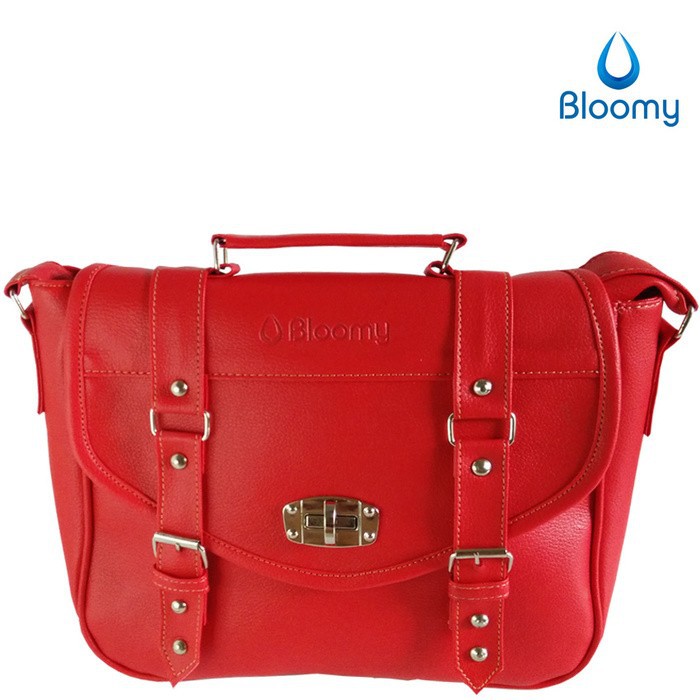 BLOOMY SLING BAG - RED