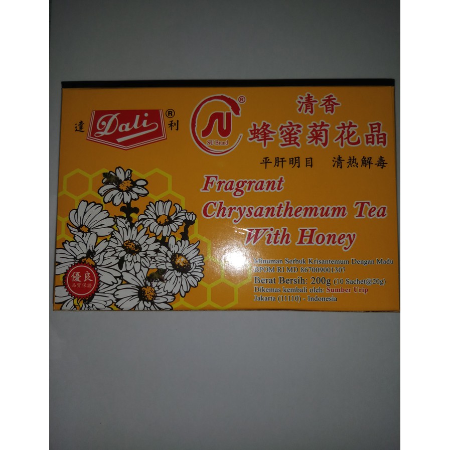 

Chrysanthemum tea with honey fragrant isi 10 sachect dali haining city - tth1143