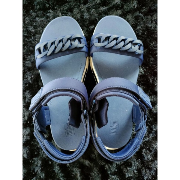 Fitflop Sandal Navy sz 39 preloved