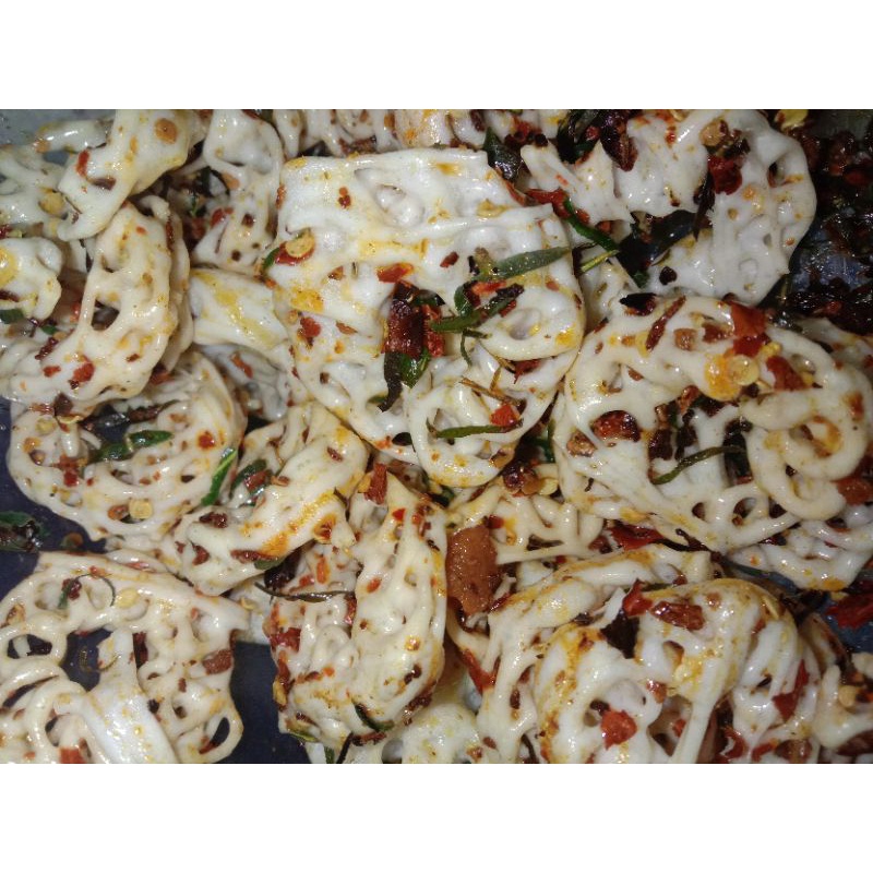 

krupuk seblak mawar