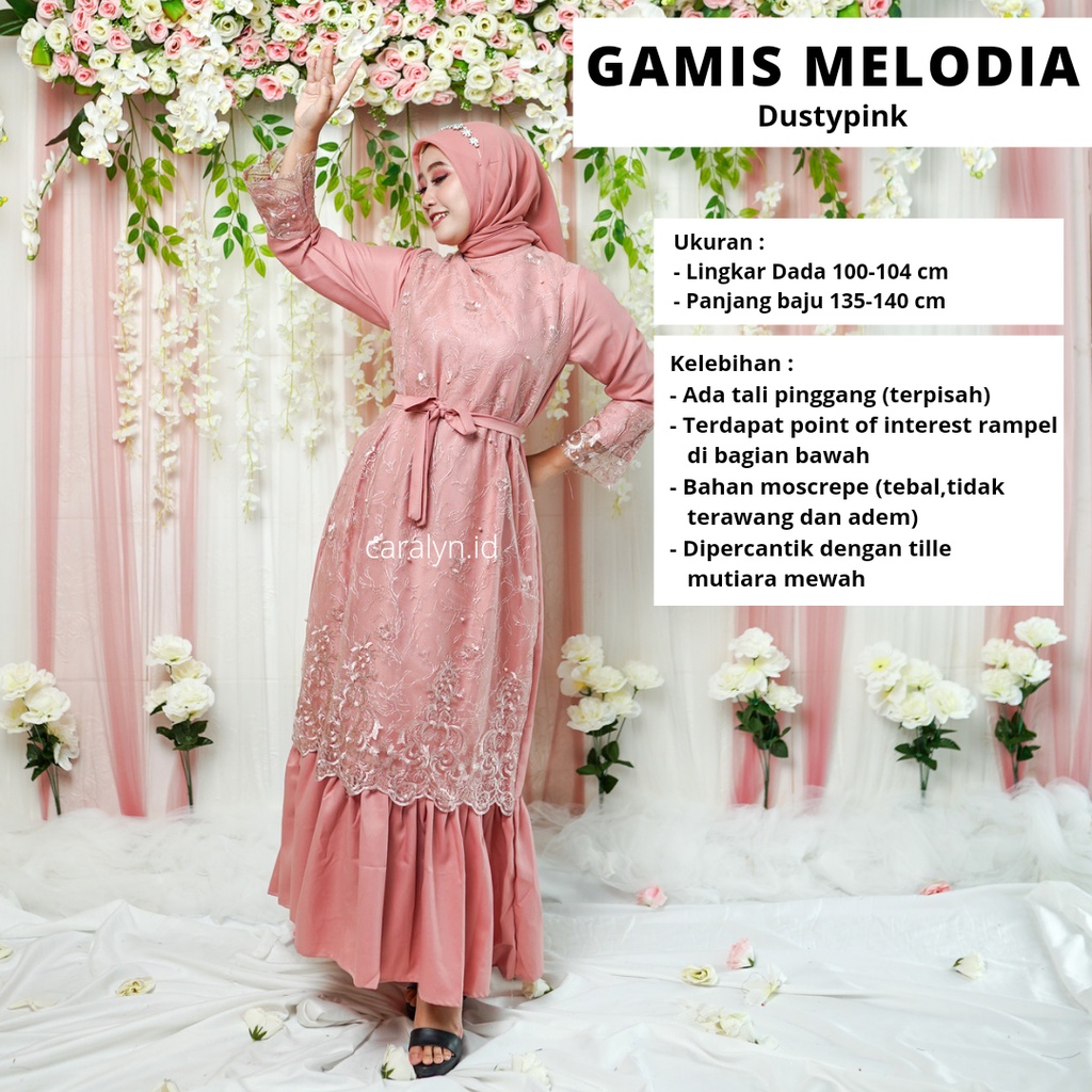 SUPER SALE GAMIS BROKAT TERBARU 2023MEEAH KEKINIAN MELODIA (BISA COD)