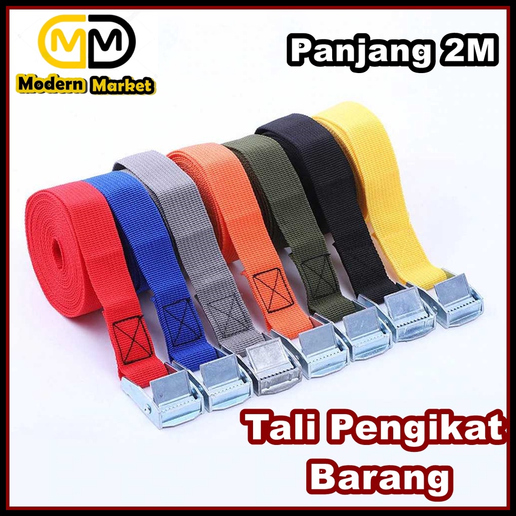 TALI PENGIKAT BARANG DI MOTOR MOBIL/TALI STRAP PENGIKAT BARANG CARGO BELT/SABUK TALI IKAT BARANG SER
