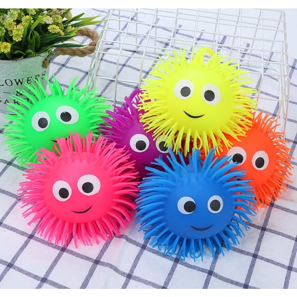 Mainan Yoyo Ubur Ubur Puffer Ball Animal